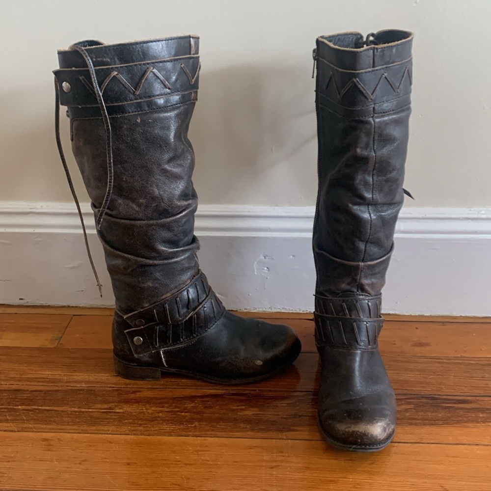 Indie spirit by corral boots “Georgia riding boot” women’s size 6.5 brown